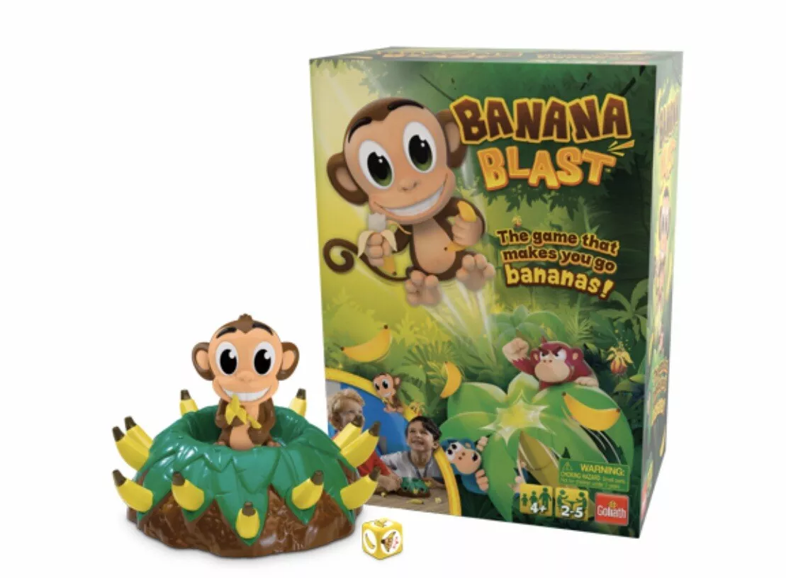 NEW Banana Blast Game - Find The Fruit That Makes Joe The Monkey Jump  Players 4+