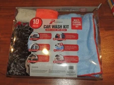 New - Platinum Series Complete Microfiber Car Wash Kit - 10 Piece Kit