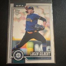 Topps 2026 Series 1 Base Set Logan Gilbert #235 Seattle Mariners MLB