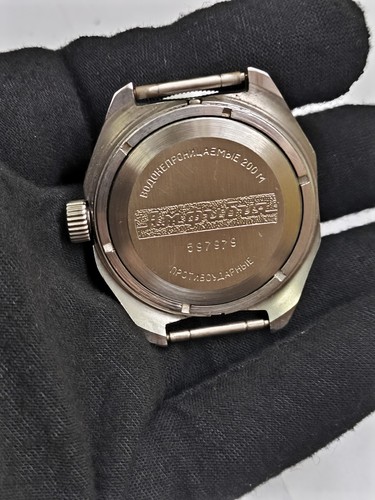 πππRare Soviet diver military watch VOSTOK Amphibian USSR - Picture 17 of 20
