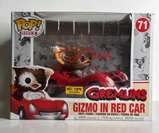 Howie Mandel Joe Dante Signed Gremlins Gizmo In Red Car Funko #71 BAS U80019