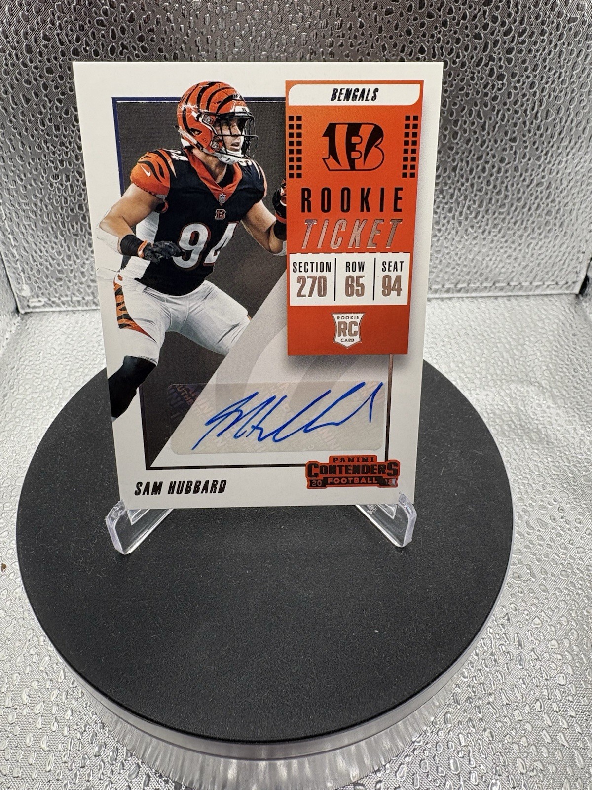 2018 Panini Contenders - Rookie Ticket Autograph Sam Hubbard #170 (AU, RC)