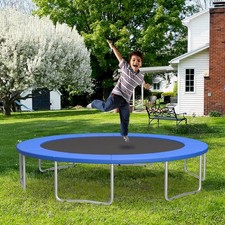 Universal 16' Split Trampoline Spring Cover w/Hook  Loop Fastener Waterproof