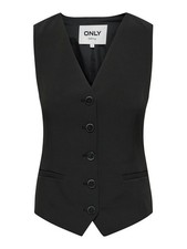 Only Damen Weste Anzugsweste Damenweste Business Einreihig ONLIris Waistcoat