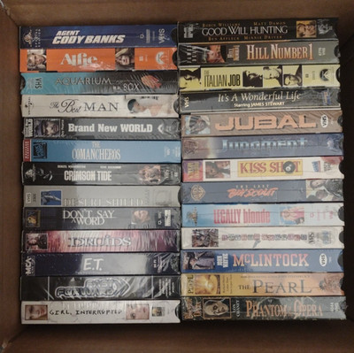 VARIED Movies VHS NEW SEALED Many Titles $2.99-$8.99 Quantity Discounts