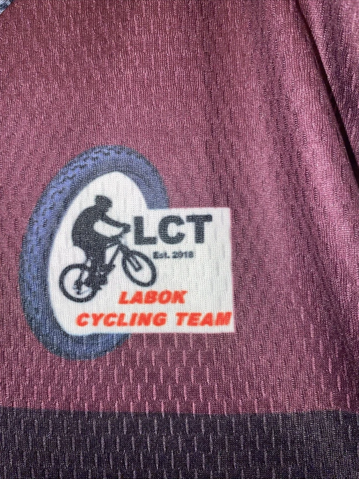 Jersey Cannondale zurdo granate manga corta talla grande Foto 3 de 4