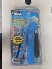 Ideal LinearX3 Adjustable F/BNC/RCA Compression Tool Coaxial RG-59 RG-6 8075