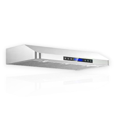 Inateck 42 in. 900 CFM Ducted Under Cabinet Range Hood in Stainless