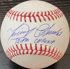 Miguel Cabrera Autographed OMLB Baseball Inscribed Triple Corona JSA COA