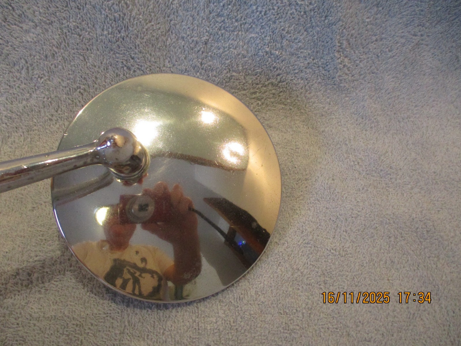 1930'S-1940'S JAGUAR BENTLEY ASTON MK VINTAGE SIDE MIRROR # 516S43 FREE SHIPPING