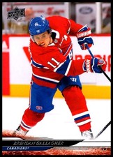 2024-25 Brendan Gallagher Upper Deck Series 1 Hockey #100 Montreal Canadiens