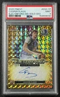 COOPER FLAGG PSA 9 2025 TOPPS FINEST ELECTRIFYING RC AUTO GOLD GEO REFRACTOR /50