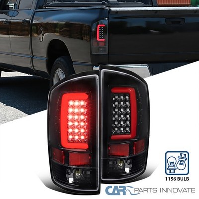Fits 07-09 Dodge Ram 1500 2500 Pearl Black LED DRL Strip Tail Lights Brake Lamps