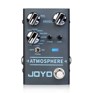 JOYO Atmosphere Reverb Pédale de guitare avec 9 Types de réverbération numérique TRAIL Fonction
