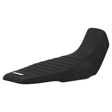 CFMoto IBEX 450 | 450MT (2024+) TALL seat cover all BLACK/ BLACK ribs #627