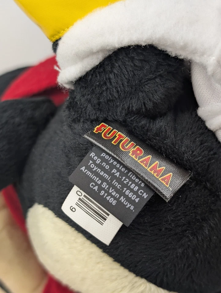 Futurama Plush Set: Bender, Nibbler & Doctor Zoidberg (Series 1 Toynami Plush) - Image 4 of 4