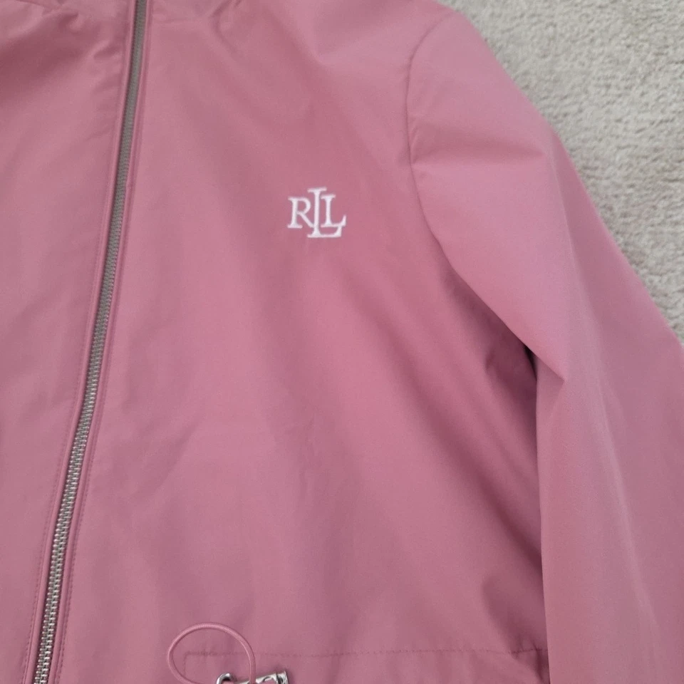 Cortavientos Lauren Ralph Lauren para mujer empacable cremallera completa anorak, talla M Foto 4 de 4