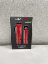 BaBylissPRO FXONE Lo-ProFX Limited Edition Matte Red Clipper Set