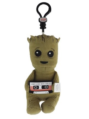 Guardians Of The Galaxy Vol 2 Mini Groot w Cassette Plush Clip-On Mystery Figure