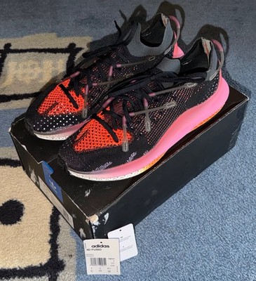 Adidas 4D Fusio FX6131 - black solar red - Gr. 43 1/3 - neuwertig