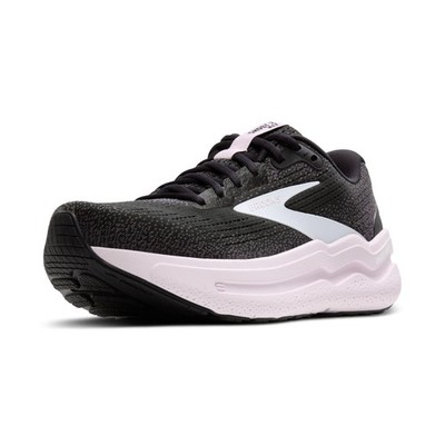 Brooks Women s Ghost Max 2 Neutral Running Shoes Black/White/Orchid Ice - 9.5 M