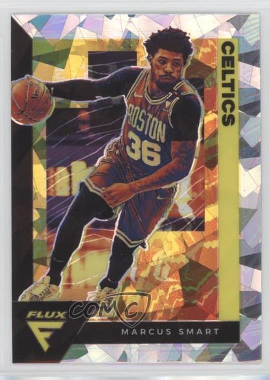 2020-21 Panini Flux Fanatics Factory Set Cracked Ice Prizm Marcus Smart #9 0i21