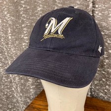 Milwaukee Brewers MLB Youth Baseball Ball Cap Hat Adjustable Strapback Cotton