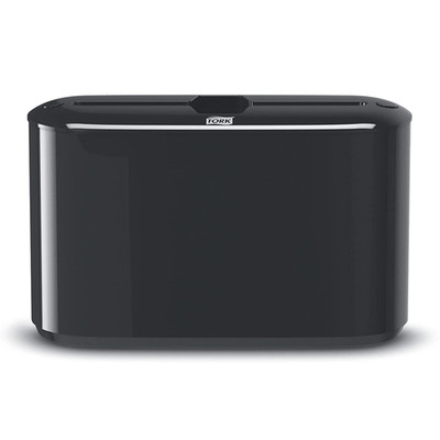 Xpress Black Paper Towel Dispenser - Space-Saving, H2 Refill Compatible
