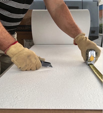 1/8" x1" x24" Kaowool STRIP 2300F Ceramic Fiber Paper 500 Grade Thermal Ceramic