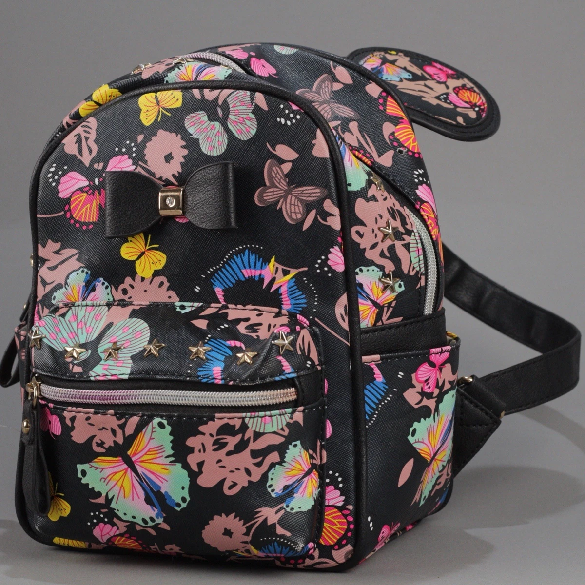 Johnny Was Quilted Floral Backpack — Black Multi Floral Johnny Was Quilted Backpacks for Women | Mercari main image 3
