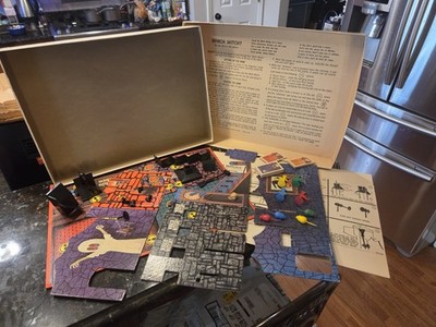 Vintage WHICH WITCH Board Game Milton Bradley In Box