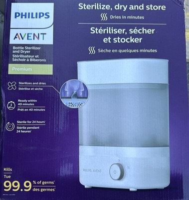 Baby Bottle Sterilizer  and Store Philips Avent Advanced PREMIUM