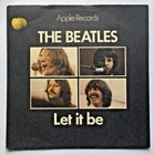 THE BEATLES "LET IT BE" UK 1970 1st PRESS  1 STAMP 'A' SIDE EX CLEAN VINYL & SLV