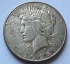 1928-S Peace Silver Dollar $1 Semi Key Date, Nice Circulated Coin