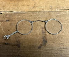 Antique T & P (Taylor & Perry) Sterling Lorgnette/Folding Glasses