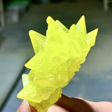 Minerale 14G * * Matrice di zolfo naturale su larga scala in Sicilia