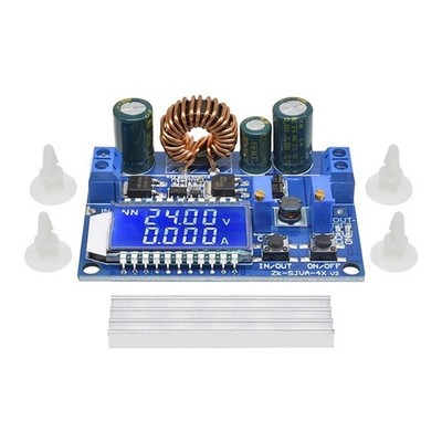 Power Converter Board LCD Display Voltages Current Meter Offering Adjustable Out