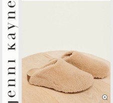 Jenni Kayne Shearling Moc Clog Natural Women's 39