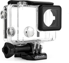 Waterproof Dive Housing for Gopro Hero 3/3 /4 Black Silver   40M