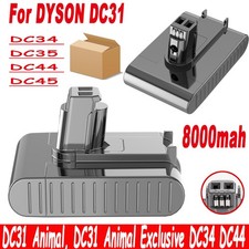8.0Ah/6.0Ah For Dyson DC31 Type A Battery DC34 DC35 DC44 Animal Vacuum Battery