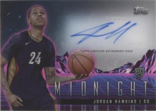 Jordan Hawkins AUTO 2025-26 Bowman Timeless Touch Signatures #TTA