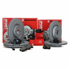 Zimmermann SPORT Bremsscheiben Beläge für AUDI A3 3.2 VW GOLF V R32 vorne hinten