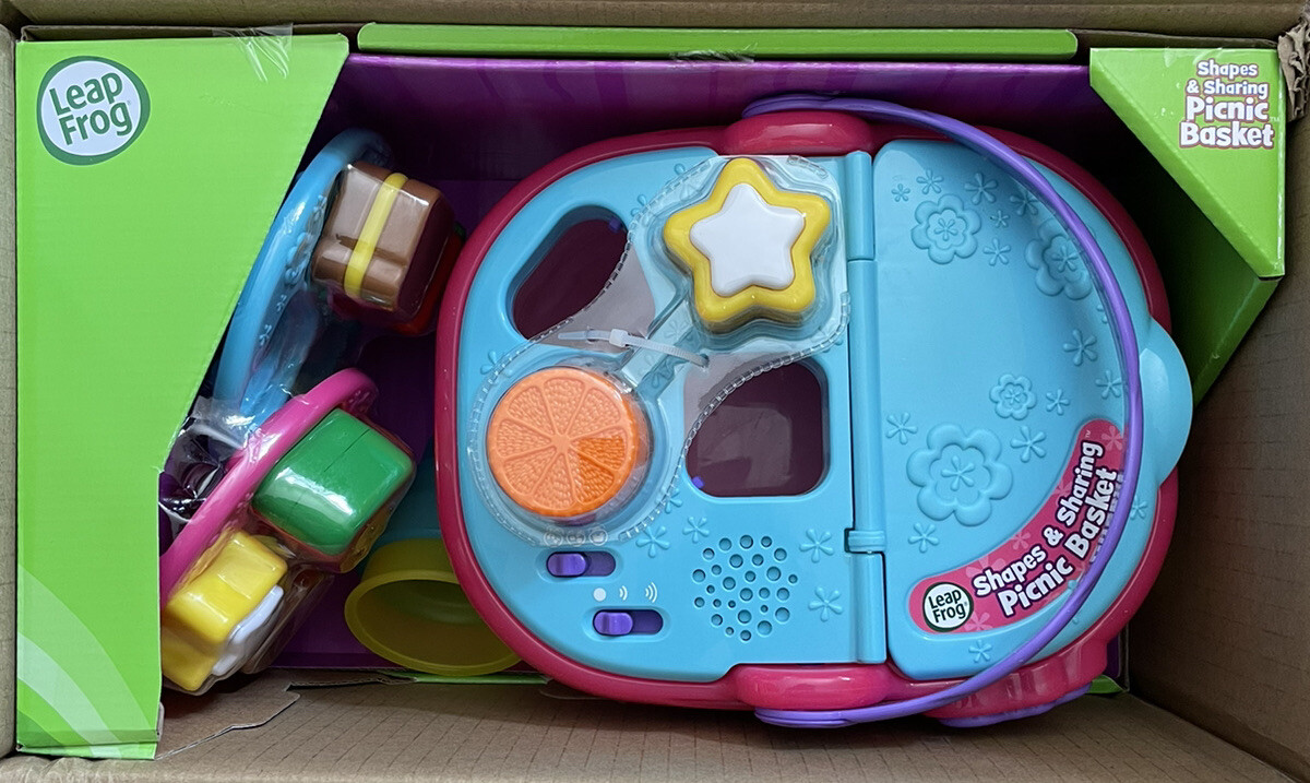 VTECH Shapes and Sharing Picnic Basket NIB | eBay