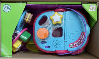 VTECH Shapes and Sharing Picnic Basket NIB