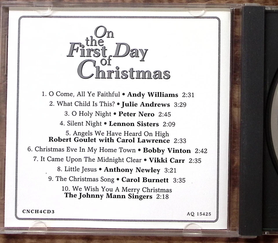 ON THE FIRST DAY OF CHRISTMAS VOLUME 3 SONY RECORDS CD  4360 - Image 3 of 4