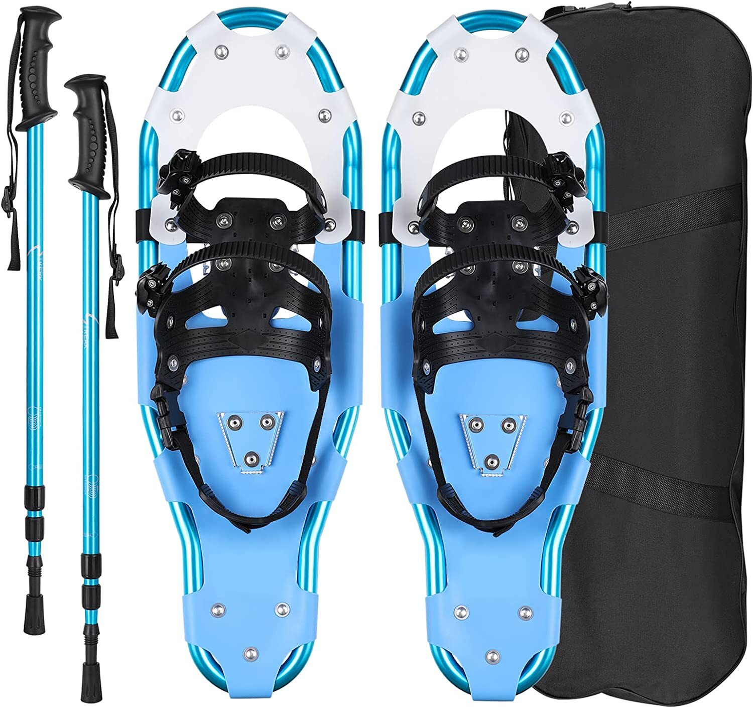 日本値下げ 25/30 Inch Light Weight Snowshoes for Women Men Youth， Aluminum