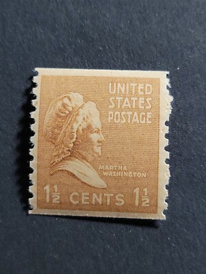 Sc# ? US Stamp 1938 1 1/2c Martha Washington Unused Prexie -#5008