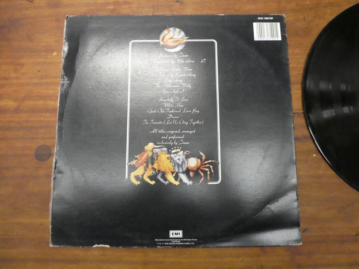 英LP Queen A Day At The Races (-180g) 724349946217 EMI /00400 A Day At The Races - Amazon.com Music