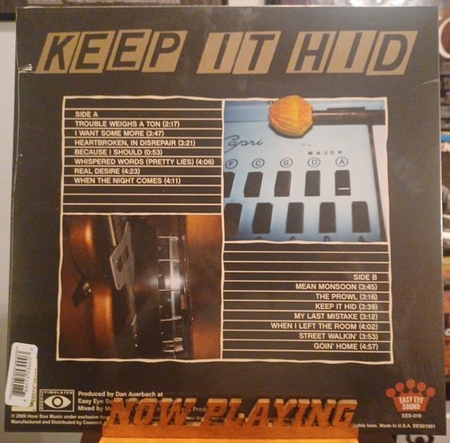 Dan Auerbach - Keep It Hid Easy Eye Exclusive Orange Red Yellow Vinyl Black Keys - Picture 2 of 3
