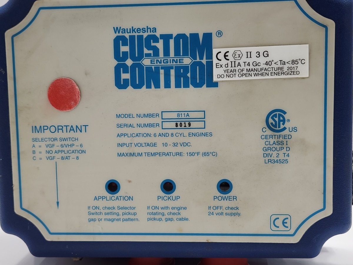 テレーナ WAUKESHA CUSTOM ENGINE CONTROL 811A IGNITION CONTROLLER